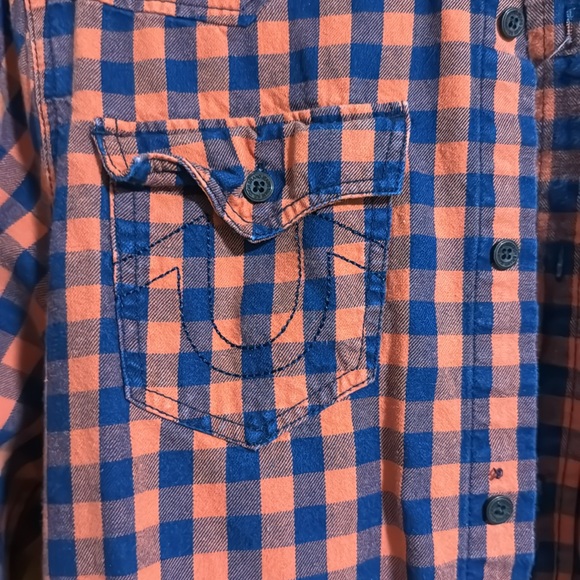 Kids XL true religion button up - Picture 2 of 4